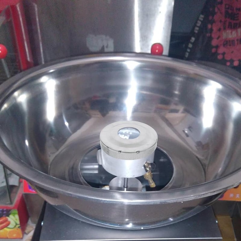 Commercial Cotton Candy Machine Cover Stainless Steel Mesh Sugar Dispenser 10.2cm - Image 5